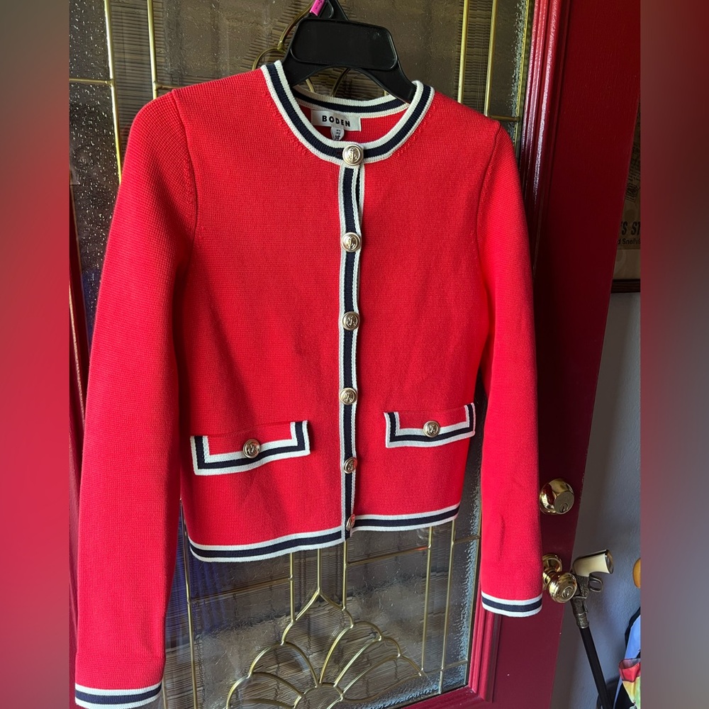 Holly Knitted Jacket-Cardigan Boden Size 4